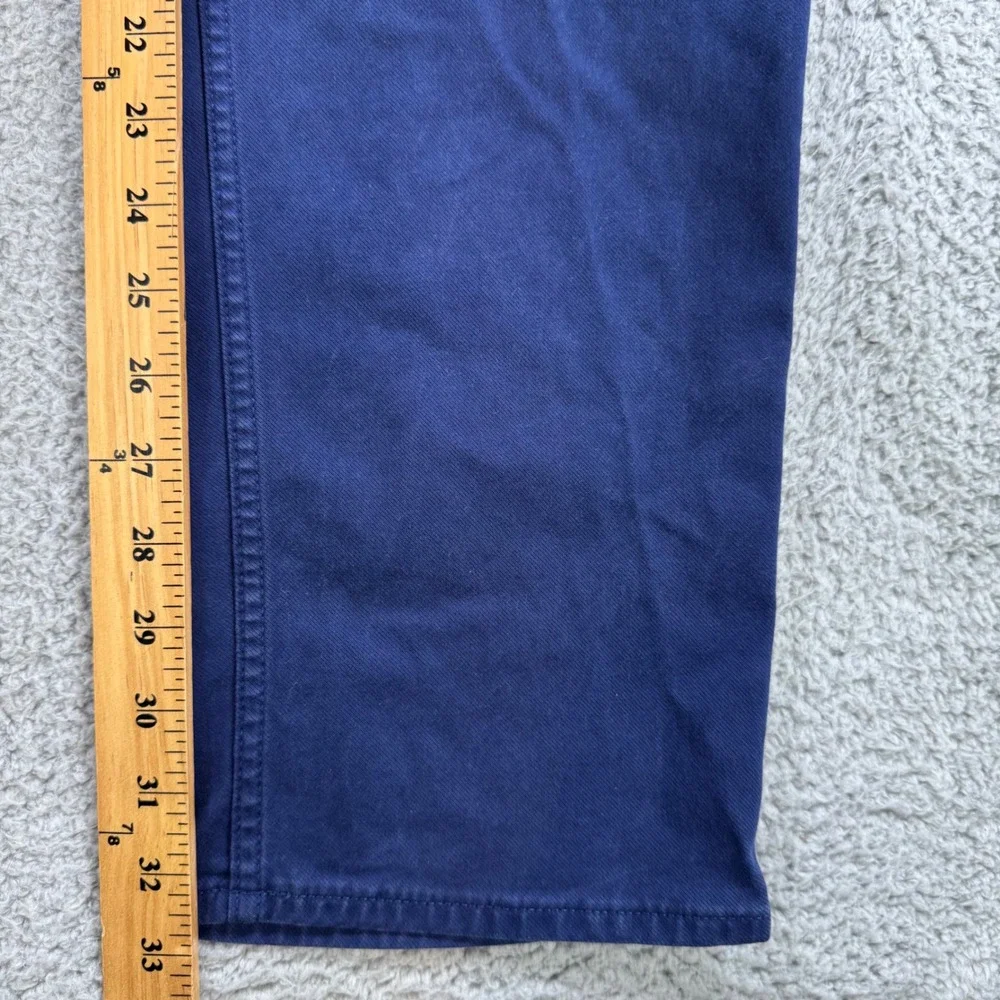 Banana Republic Traveler Slim Fit Blue Chinos Pants Mens‎ 40x33 Cotton Blend